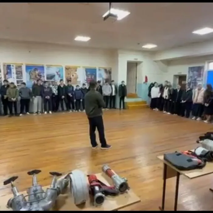 1-я средняя общеобразовательная школа приняла участие в мастер-классе